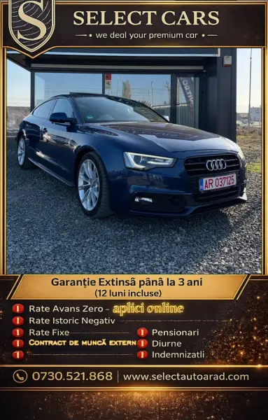 Audi A5 S-LINE 2.0TDI AUTOMAT