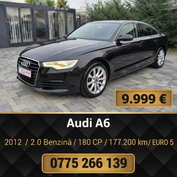 Audi A6 , 2012 , 2.0 Benzina, 180 CP ,177.200 km ,Euro 5