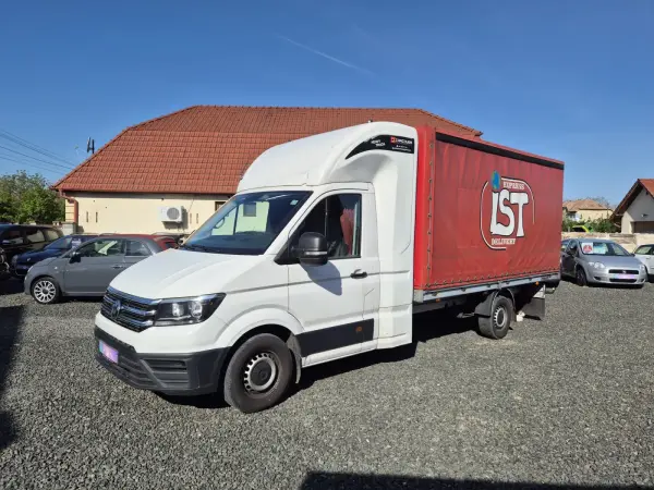 🚗🔥 VOLKSWAGEN CRAFTER /CU PRELATA /2021/ Euro 6 / 2.0 DIESEL / 177 CP / 568.639 KM/ 🔥🚗