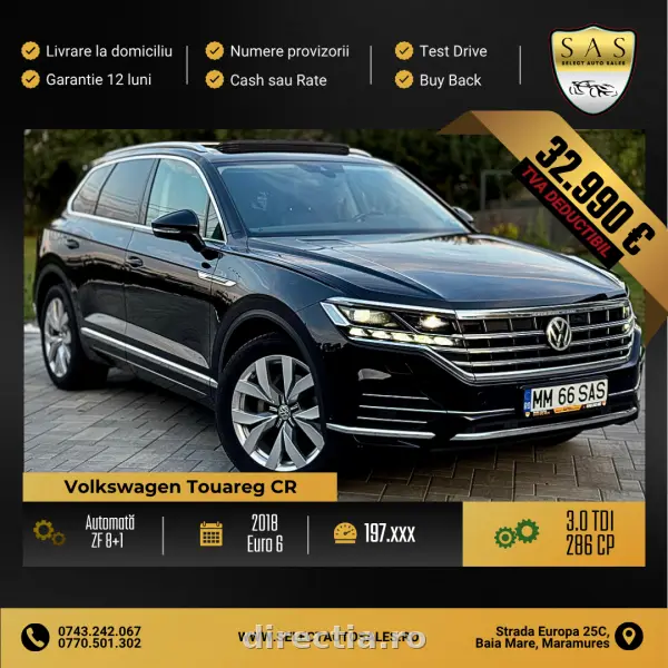 Volkswagen Touareg III CR / Matrix / Head-Up/ NightVision (2018)