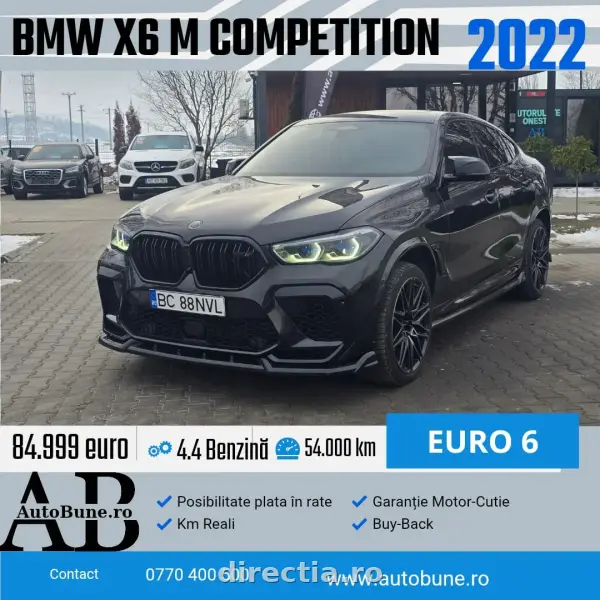 BMW X6 M Competition 2022